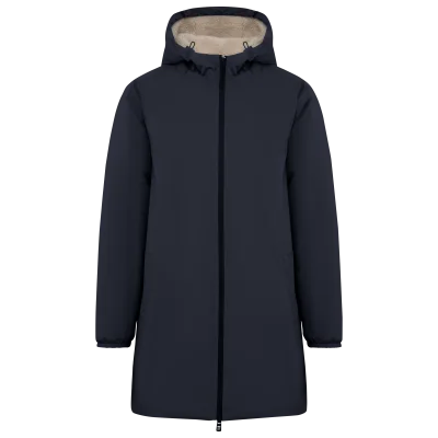 Veste écoresponsable imperméable doublée en sherpa unisexe