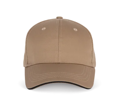 Casquette sandwich contrasté 6 panneaux
