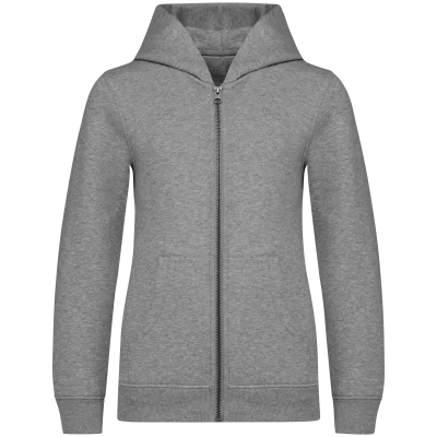 Sweat-shirt écoresponsable zippé à capuche enfant