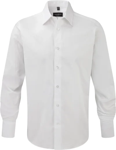 Chemise fittée homme manches longues
