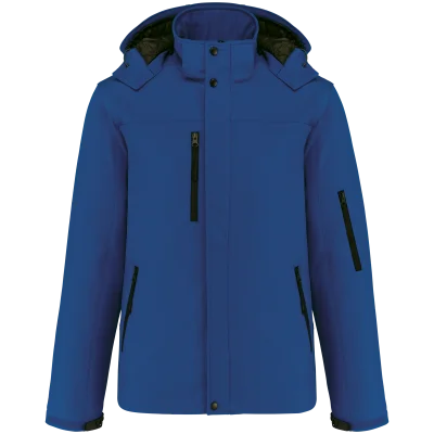 Parka softshell doublée capuche homme