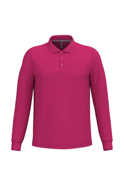 Polo manches longues homme
