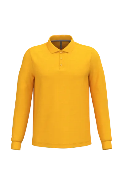 Polo manches longues homme