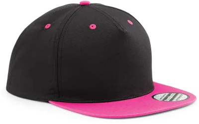 Casquette Snapback contrastée - 5 panneaux