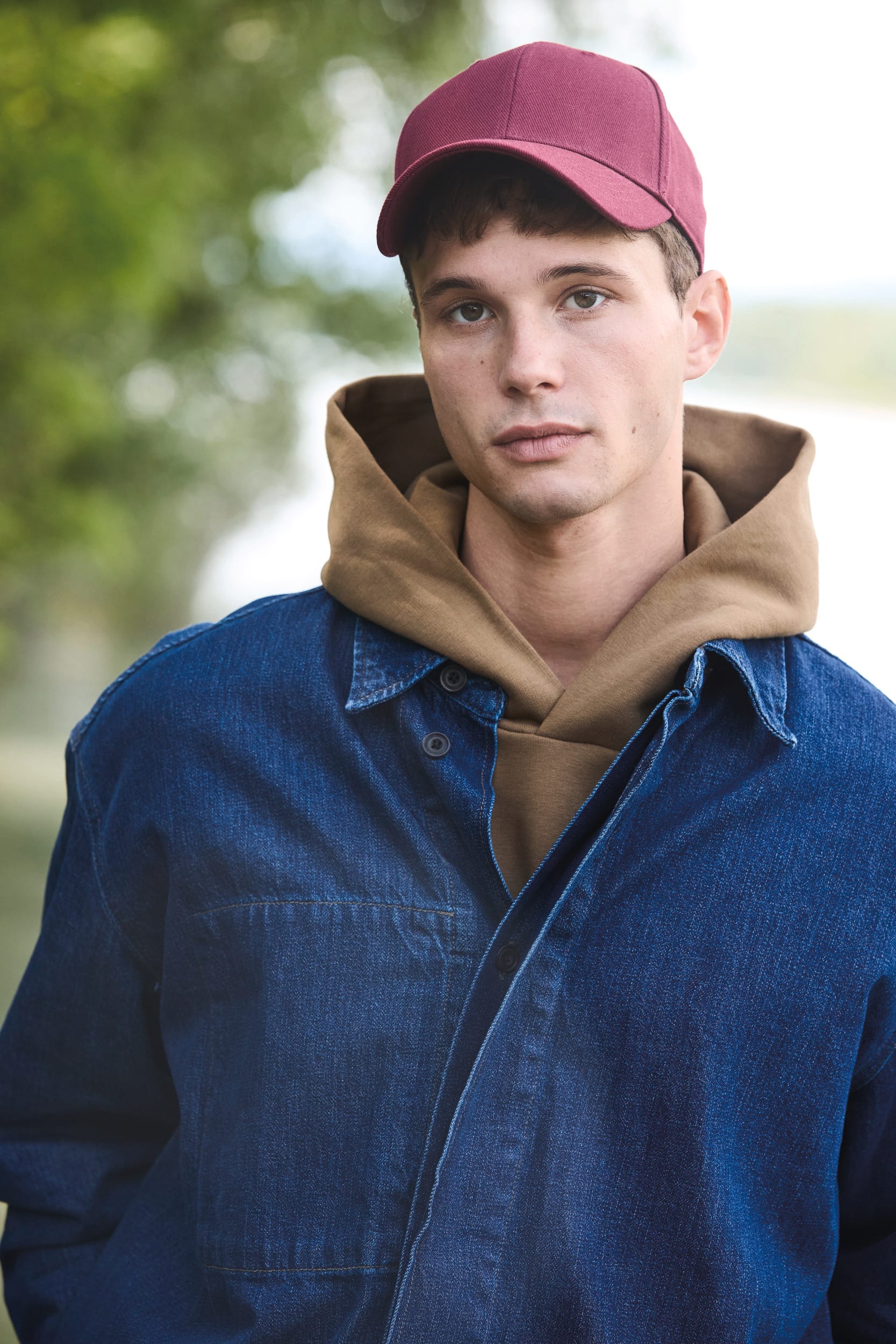 Casquette en coton bio 6 panneaux - K-up Gold Label