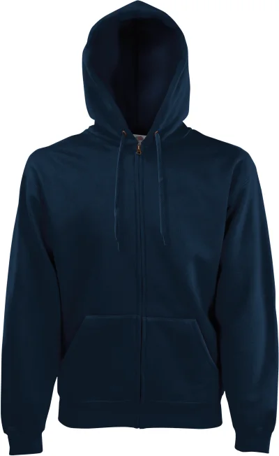 Sweat-shirt homme zippé capuche Classic (62-062-0)