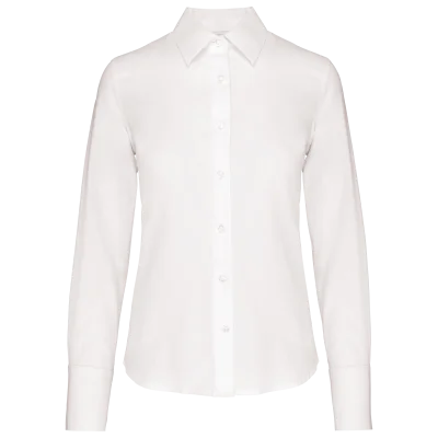 Chemise manches longues sans repassage femme