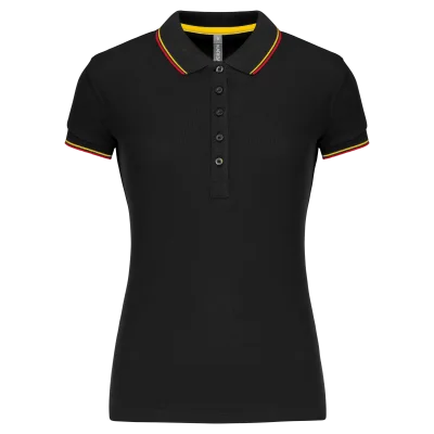 Polo manches courtes femme