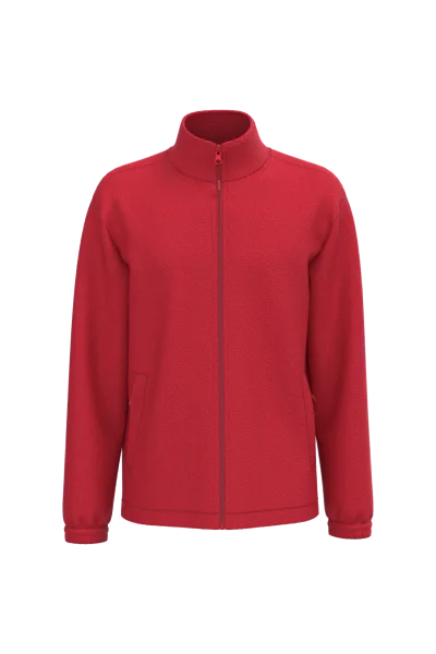 Veste polaire ajustable à poignets élastiqués