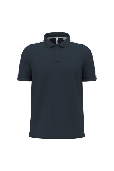 Polo teamwear bicolore unisexe