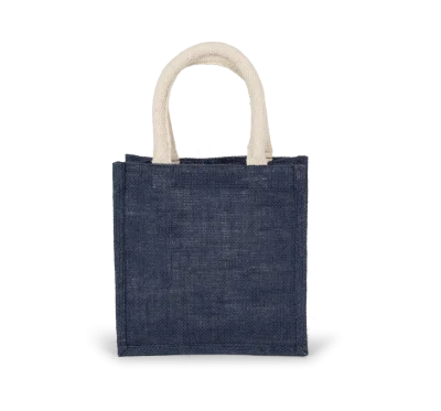 Sac style cabas en toile de jute - petit modèle