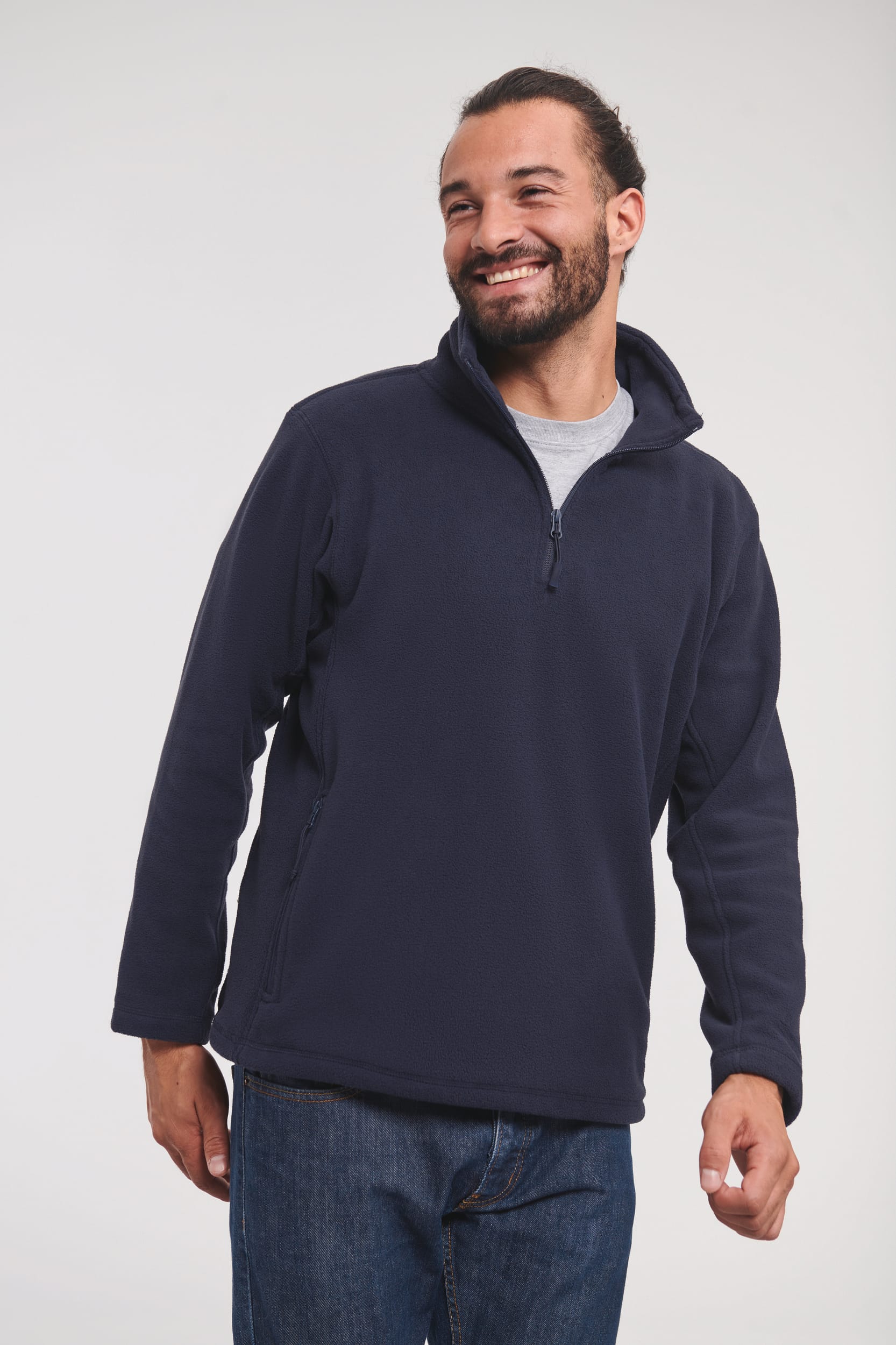 Polaire col zippé