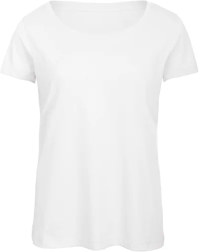T-shirt Triblend col rond Femme