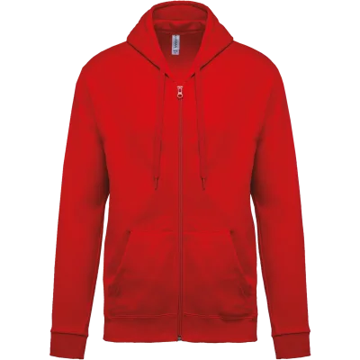 Sweat-shirt zippé capuche unisexe
