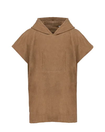 Poncho éponge à capuche enfant