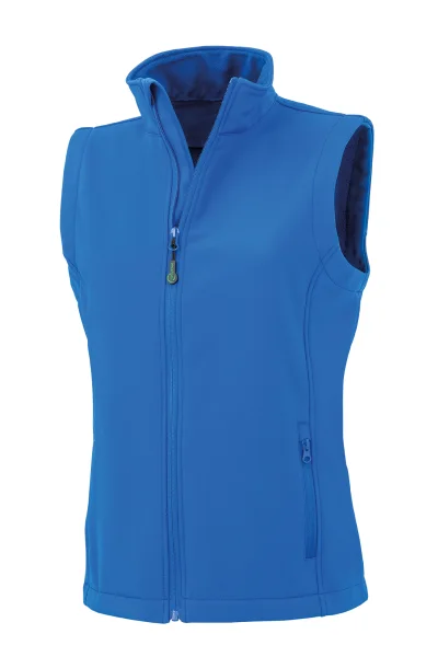 Bodywarmer softshell femme recyclé