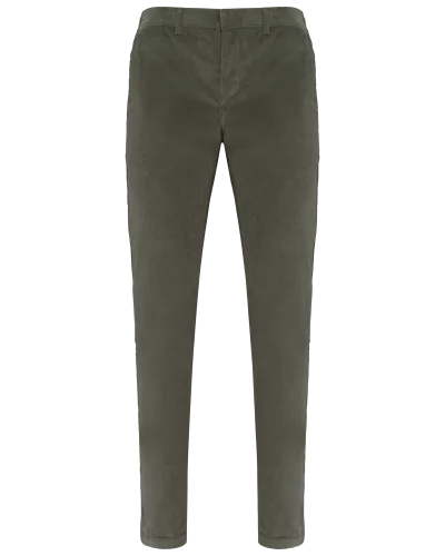 Pantalon écoresponsable en velours côtelé homme