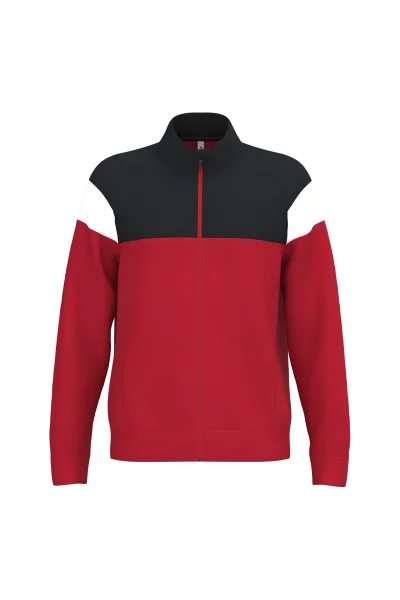 Veste de survêtement zippée unisexe