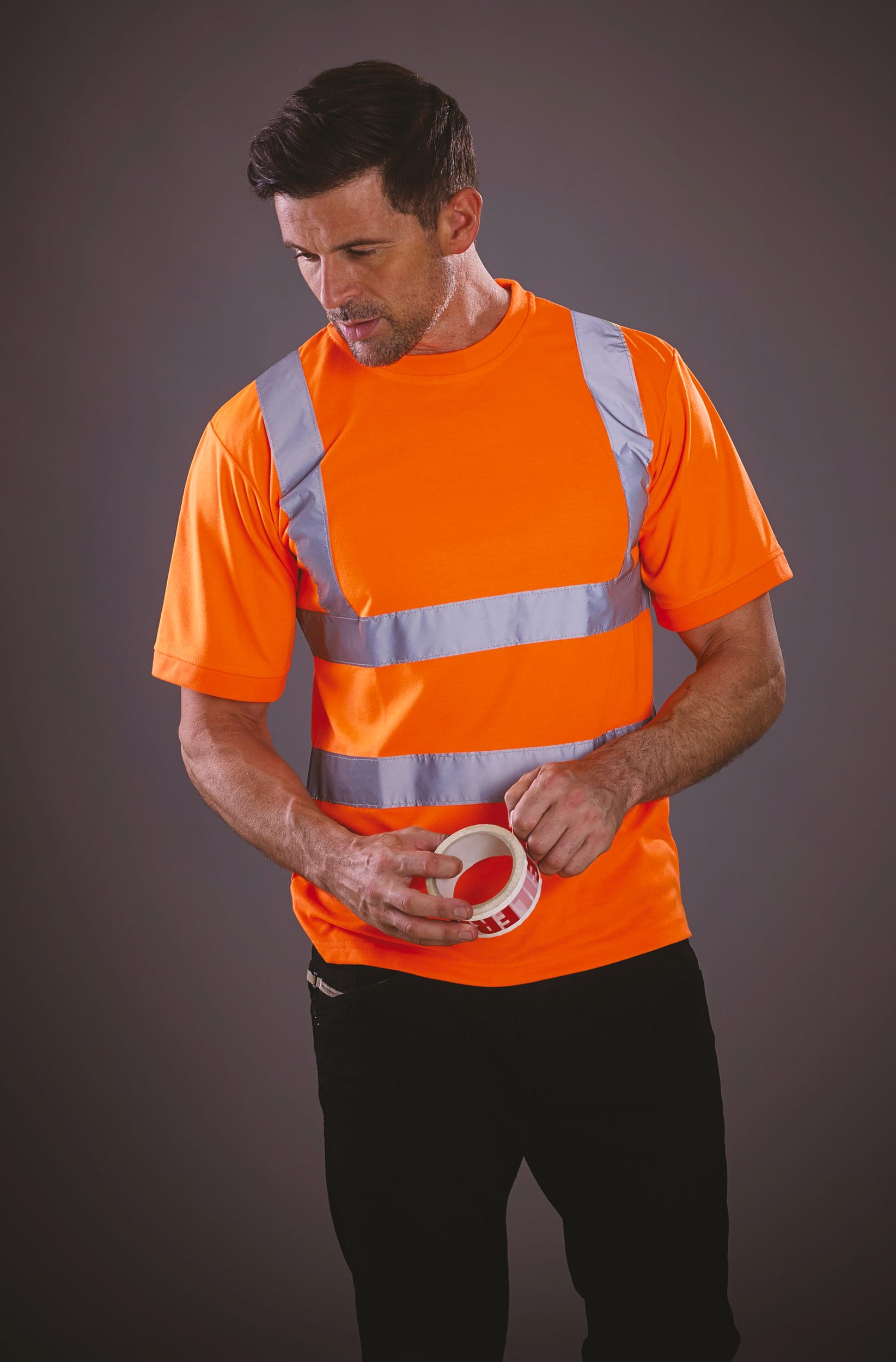 T-shirt manches courtes haute visibilité