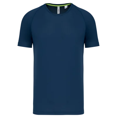 T-shirt de sport à col rond recyclé homme