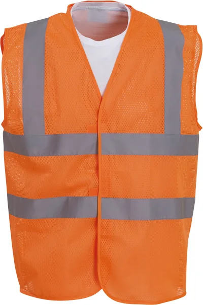 Gilet haute visibilité à maille ajourée