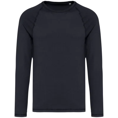 T-shirt écoresponsable raglan manches longues homme