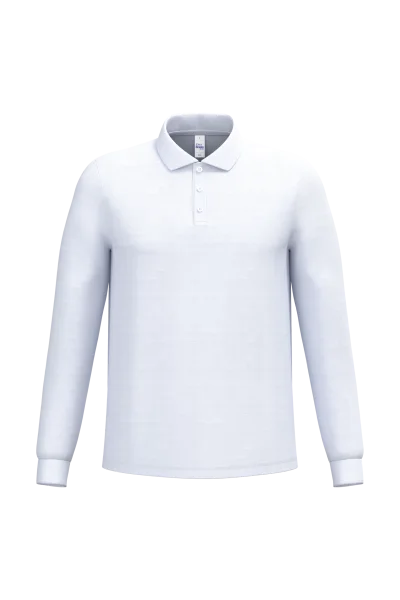 Polo piqué LSL homme