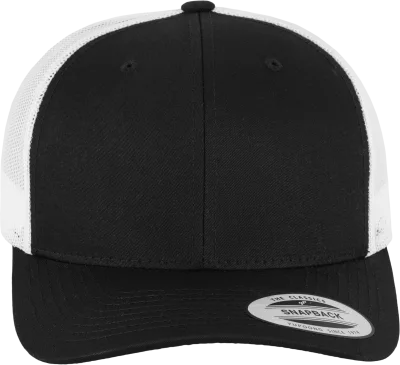 Casquette retro trucker bicolore