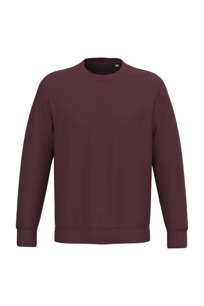 Sweat-shirt écoresponsable à col rond unisexe