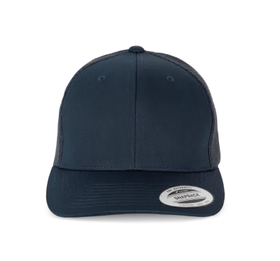 Casquette Trucker modèle rétro - 6 panneaux