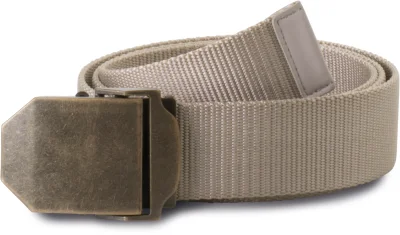 Ceinture à boucle en métal