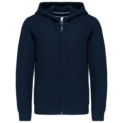 Sweat-shirt capuche zippé enfant