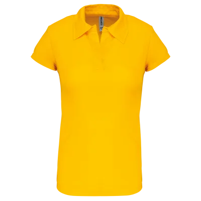 Polo sport manches courtes femme