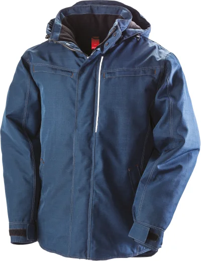Parka robuste "effet denim"