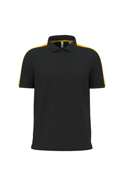 Polo teamwear bicolore unisexe