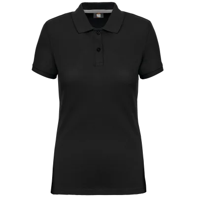 Polo manches courtes femme