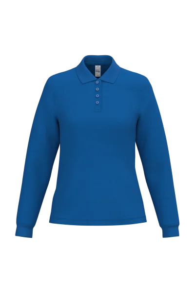 Polo piqué LSL femme