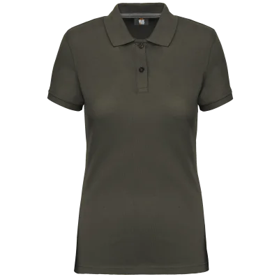 Polo manches courtes femme