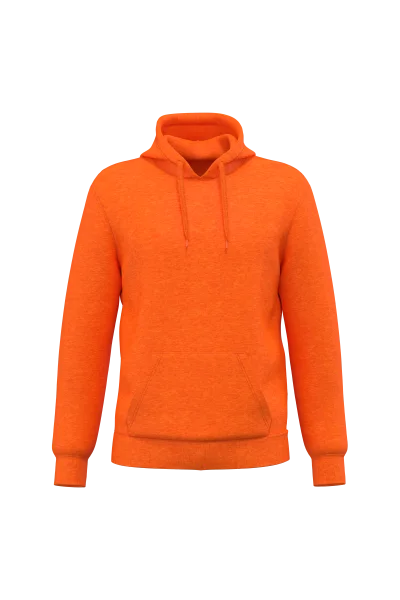 Sweat-shirt recyclé à capuche unisexe
