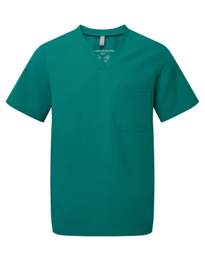 Tunique stretch manches courtes homme
