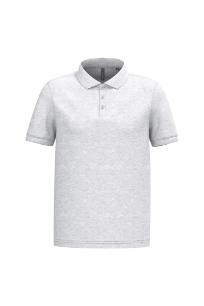 Polo piqué manches courtes homme