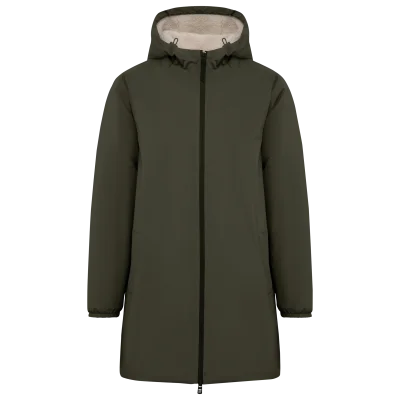 Veste écoresponsable imperméable doublée en sherpa unisexe