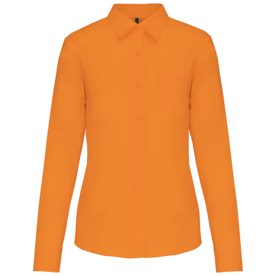 Chemise popeline polycoton entretien facile femme