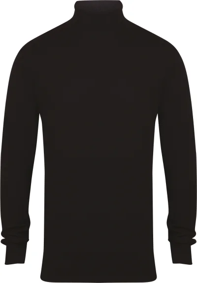 Pull col roulé