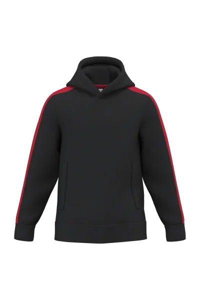 Sweat-shirt à capuche teamwear bicolore enfant