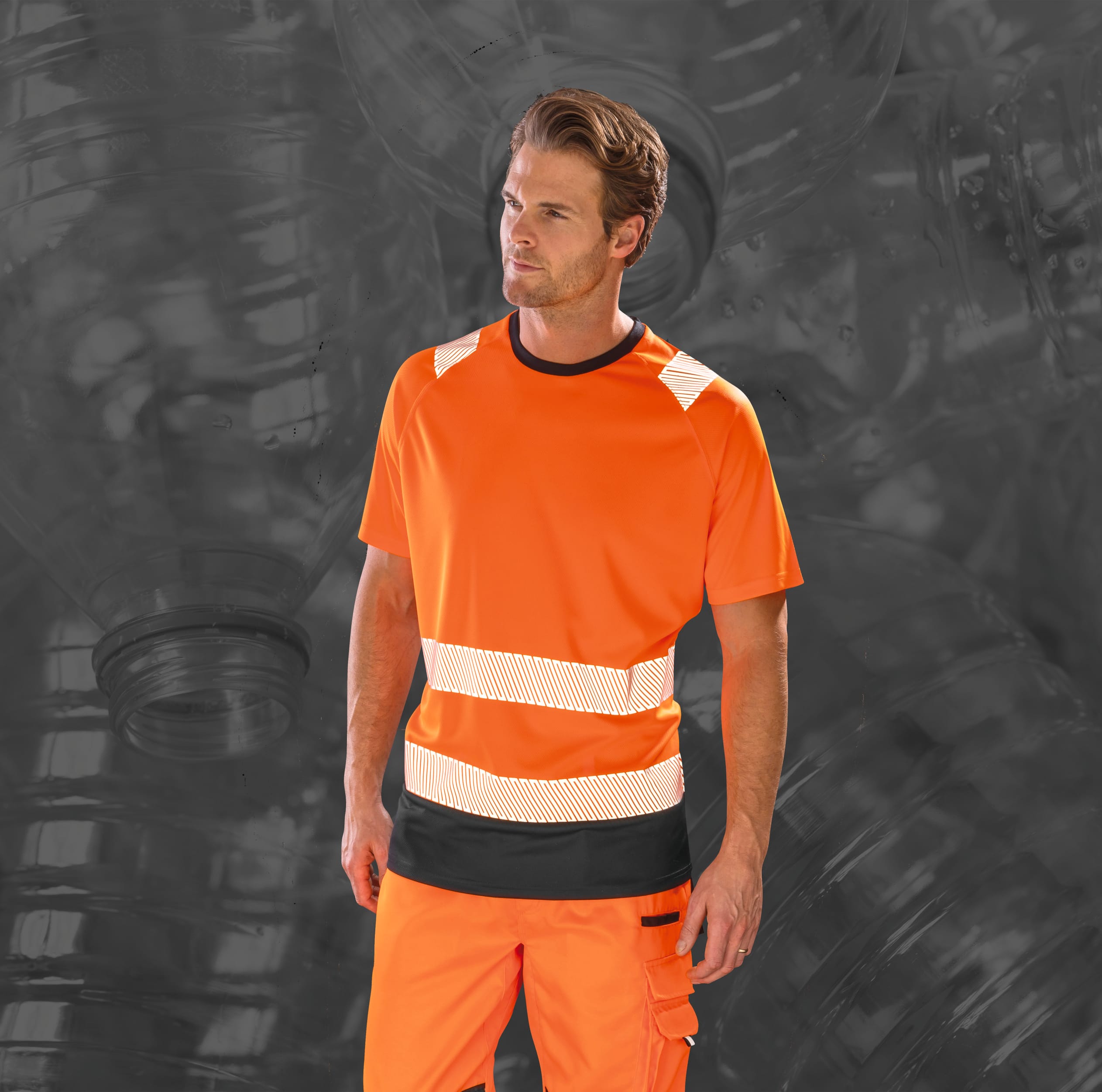 T-shirt de sécurité recyclé