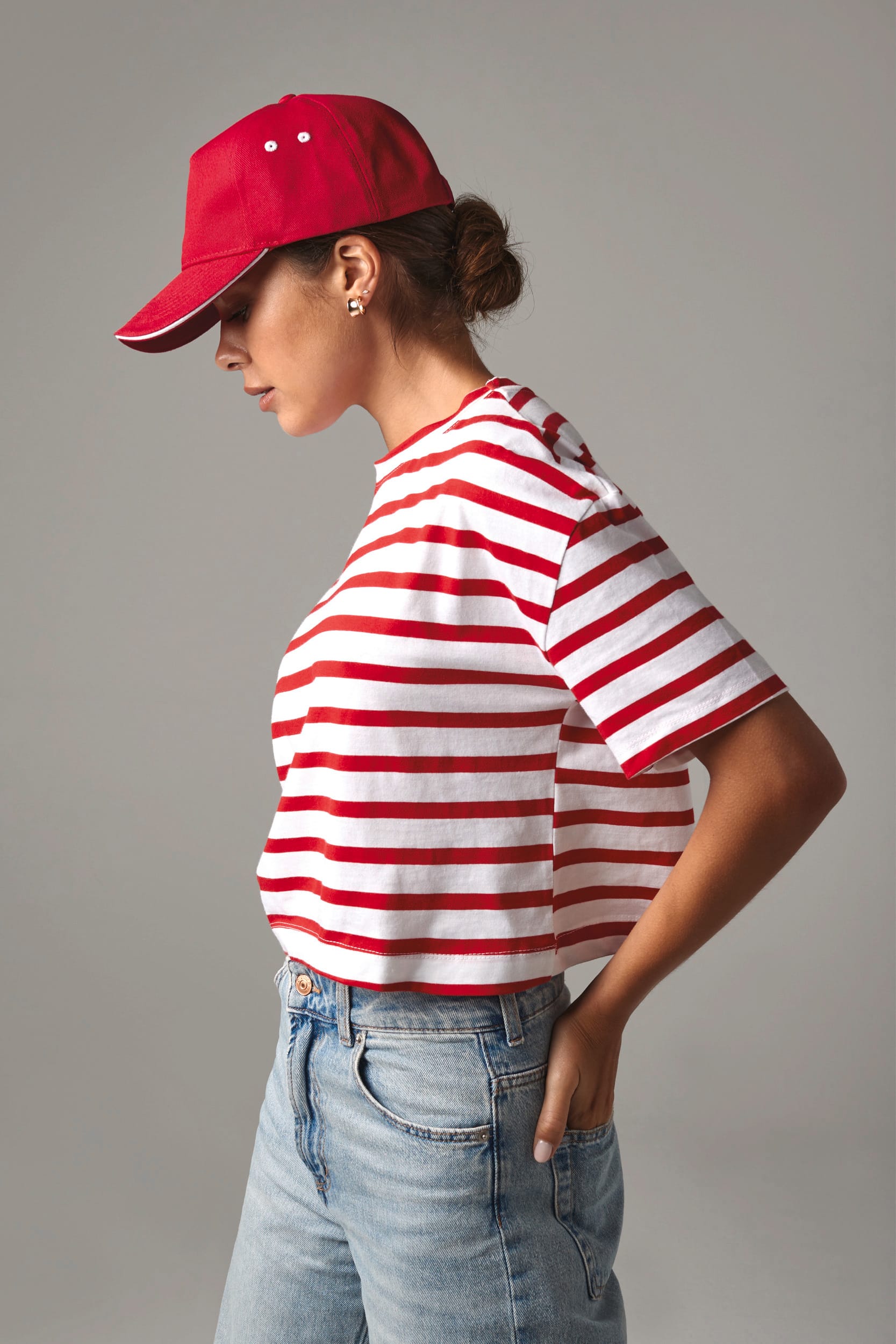 Casquette homme Ultimate à 5 panneaux sandwich contrasté