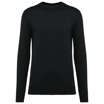 Pull Supima® col rond homme