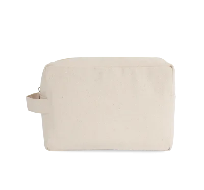 Trousse de toilette en coton biologique