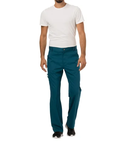 Pantalon cargo à braguette homme